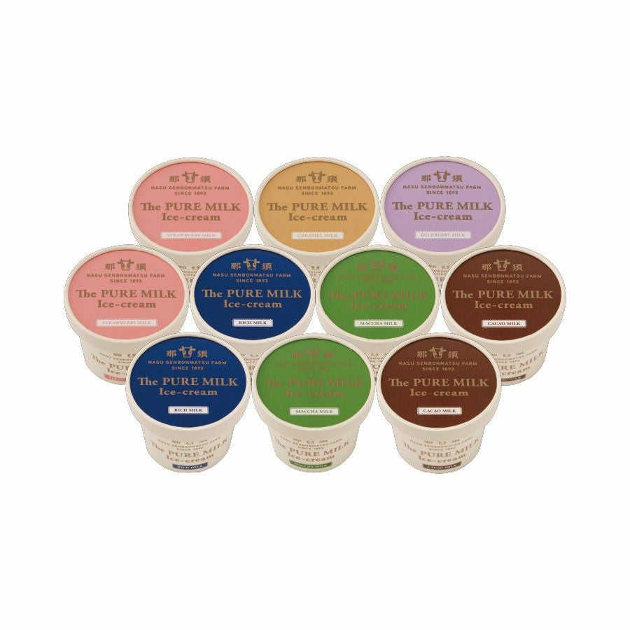 The PURE MILK アイスクリーム10個セット