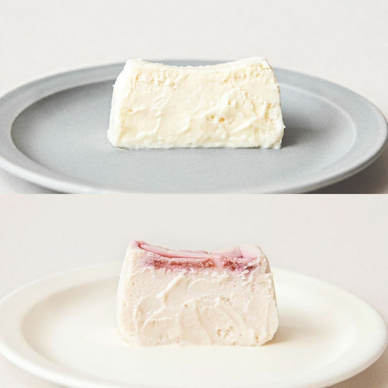 牧場手づくりミルクチーズケーキセット